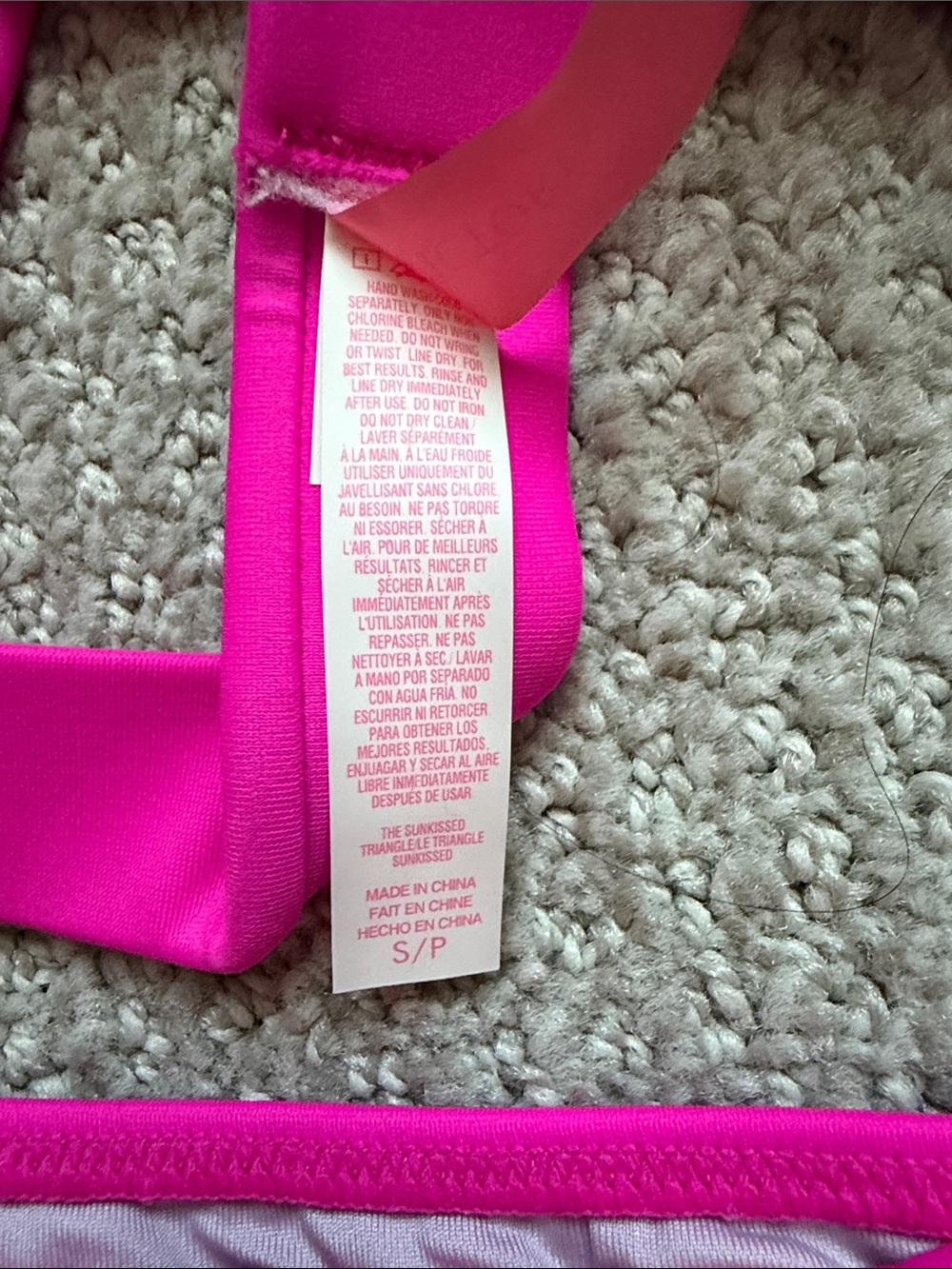 Victoria's Secret Neon Pink Halter Bikini Set - Picture 4 of 6
